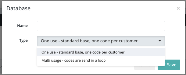 One use and Multi-usage inventory type options in Keysender