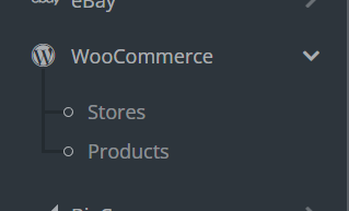 Connected channel dropdown at the top of the Keysender page
