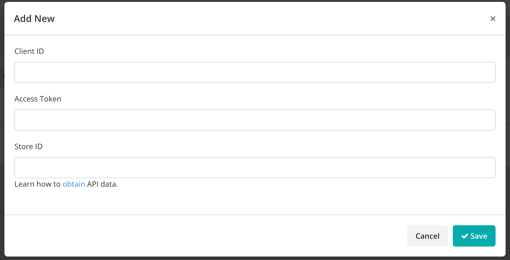 BigCommerce settings page showing where to find the Store ID