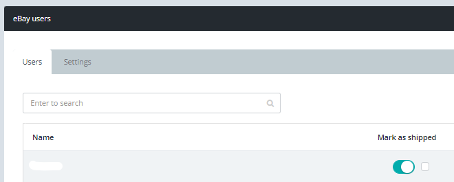 Auto mark as shipped setting on the eBay settings page
