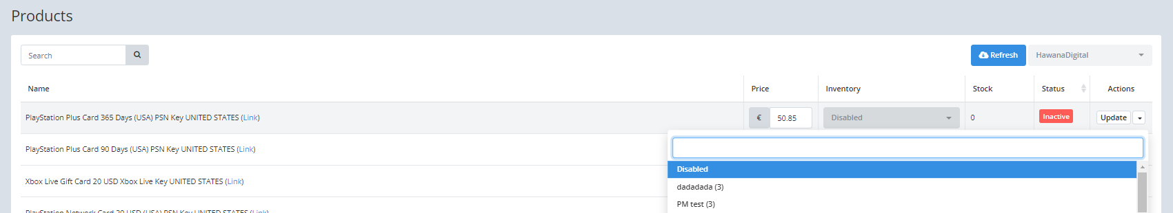 Eneba listing shown in Keysender