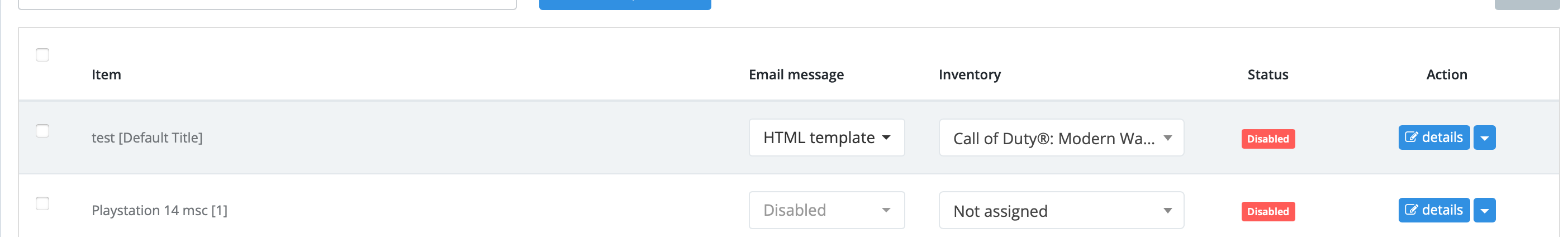 Connecting a Shopify product to a Keysender inventory database